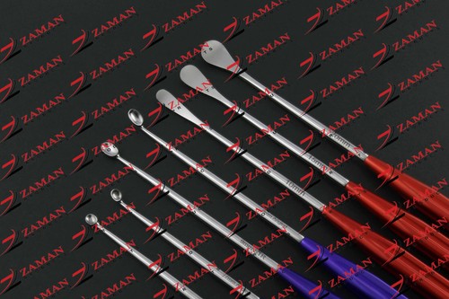 Laminectomy Cobb Elevator And Cup Curette 7 PCs Set Orthopedic instruments By ZP - Picture 5 of 5