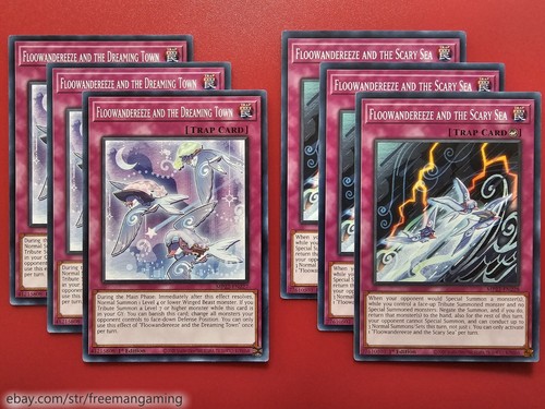 Baraja Yugioh Floowandereeze 40 cartas Robina Eglen Empen Toccan lista para torneo - Imagen 9 de 9