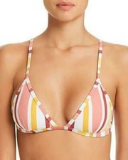 Minkpink Barbados Triangle Bikini Top- Color: Multi - XS