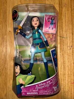 Disney Princess Warrior Moves Mulan Doll 2020 Hasbro