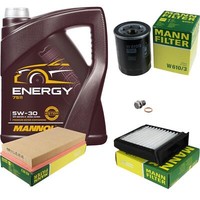 Mann Inspektionspaket 5 L Mannol Energy 5W-30 FüR Mitsubishi Space Star 1.6 16V