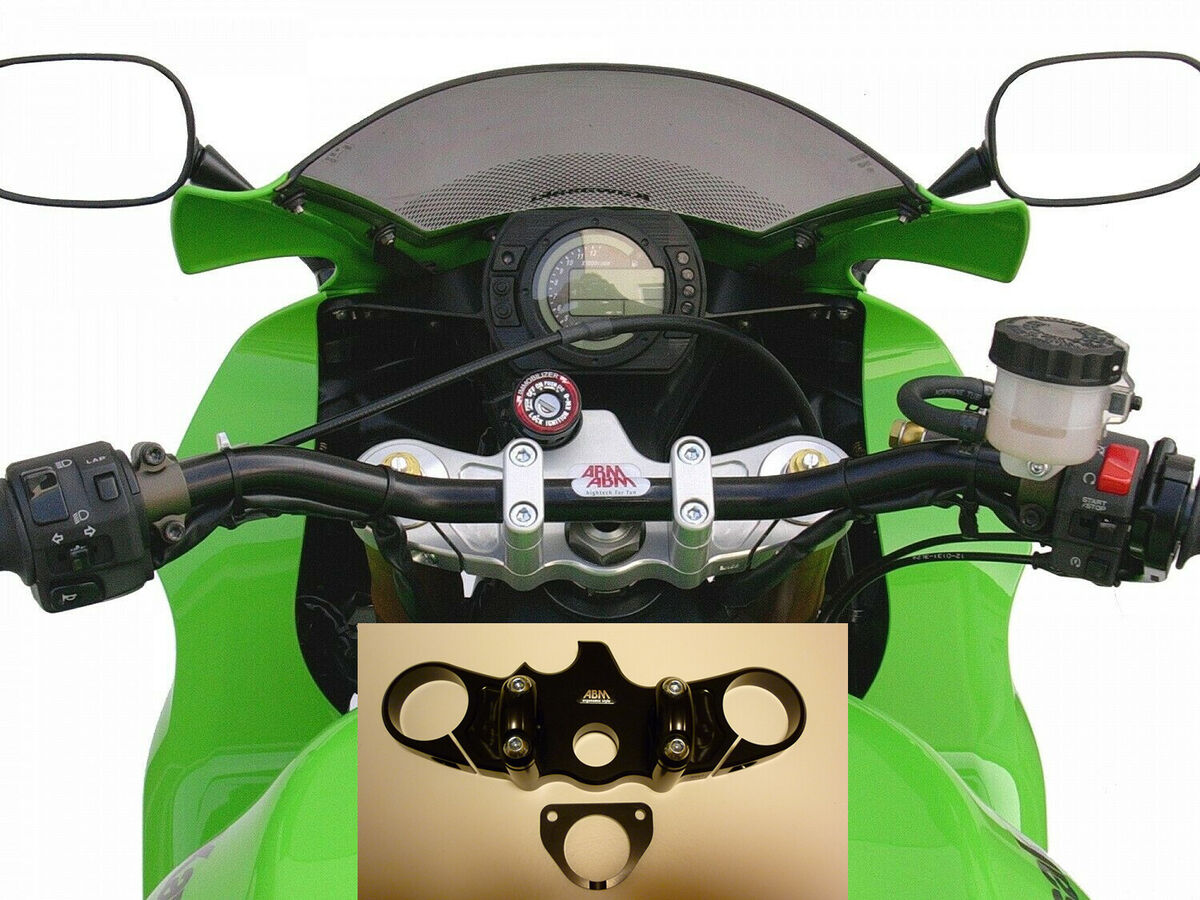 ABM Superbike Handlebar Conversion Kit Kawasaki ZX-10 R (2004-2005) ZXT00C + Han ABM Superbike Handlebar Conversion Kit Kawasaki ZX-10 R (2004-2005) ZXT00C + Han