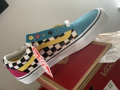 vans old skool crazy checks multi journeys