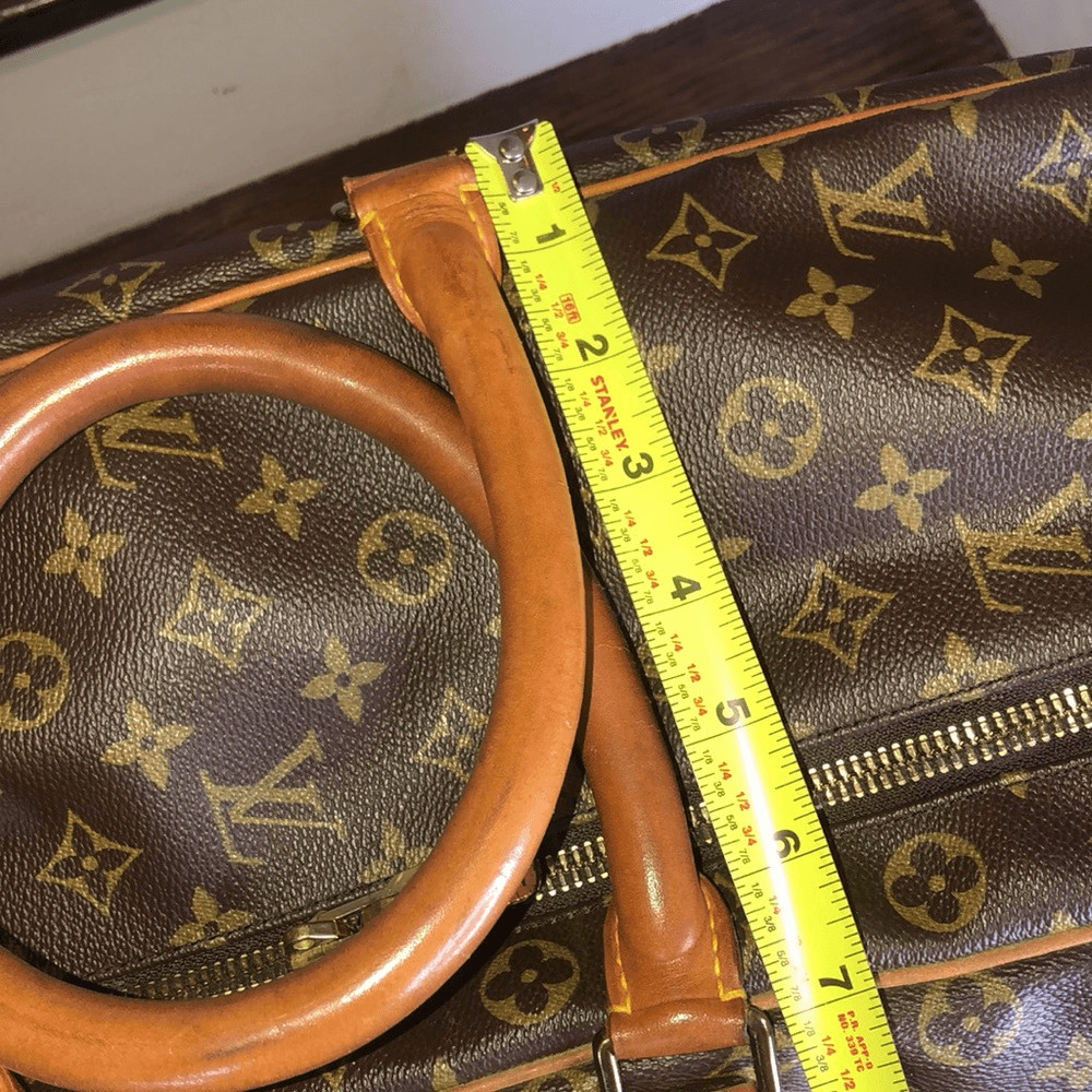 LOUIS VUITTON Monogram Sirius 55 Travel Bag Suitcase Overnight Bag Authentic 853 image 9