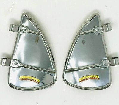 Universal Vent Window Front Placement Custom Vintage Car Vent Wing Window - Stainless Steel Air Breeze Scoop With Bowtie Stainless Steel Vent Window