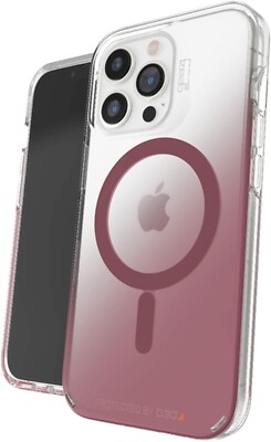 ZAGG GEAR4 iPhone 13 Pro Hülle Rose Milan Snap MagSafe Stoßfest Luxus Cover
