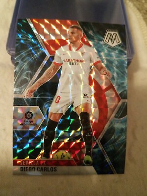 2020-21 Mosaic Soccer Diego Carlos La Liga Genesis Sevilla SP #13