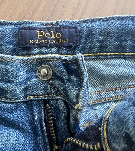 Authentic Polo Ralph Lauren Blue Boys Jeans Sullivan Slim Size 3 T - Picture 2 of 6
