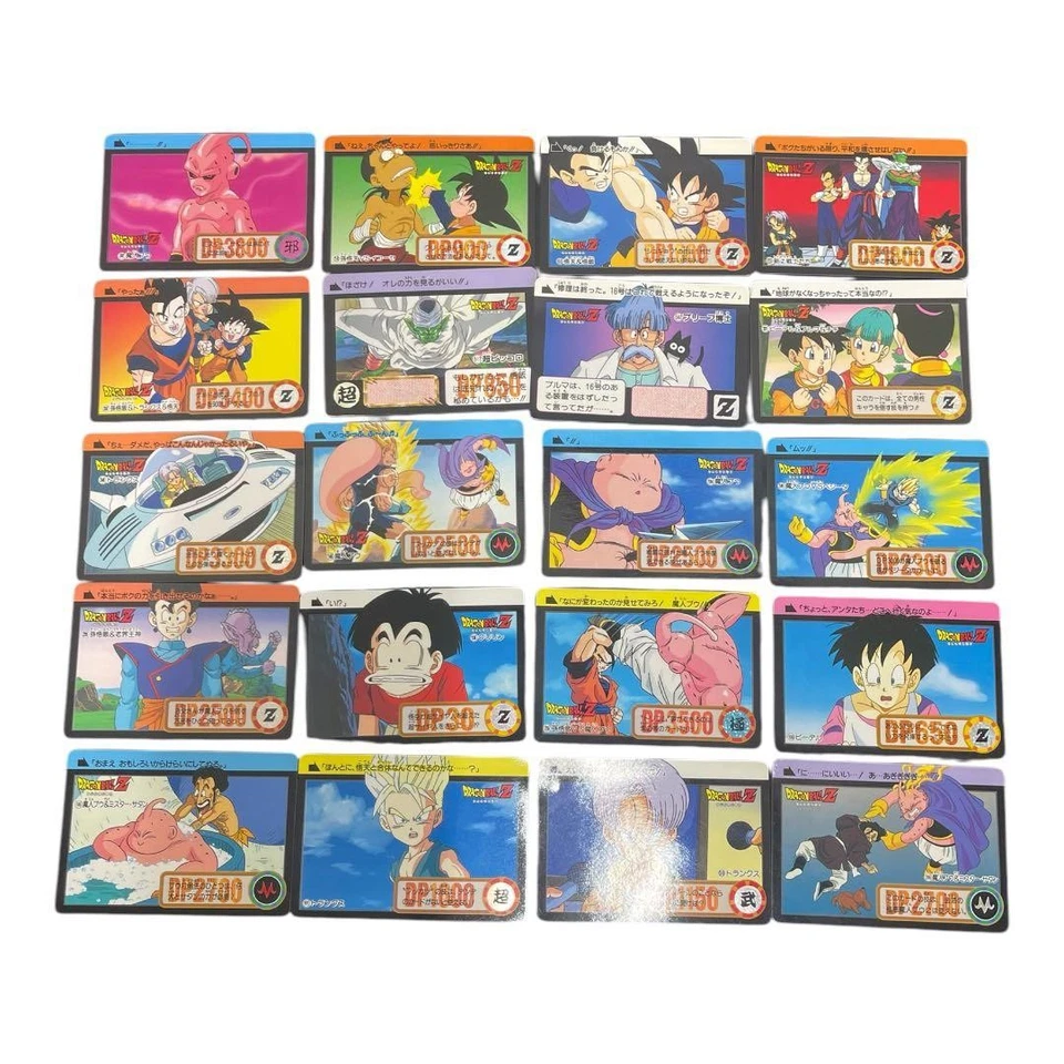Dragon Ball Carddass Horizontal Normal 320 Cards Used Collectible - Image 4 of 4