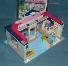 FRIENDS, HEARTLAKE PET SALON SET 41007 - LEGO - 2013 - USED