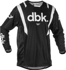 Fly Racing 379-3172X Kinetic Mesh DBKJersey Black/White 2X