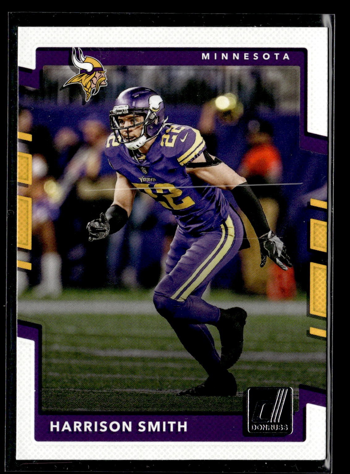 2017 Donruss #284 Harrison Smith Card - NFL Football Card Scanned Single