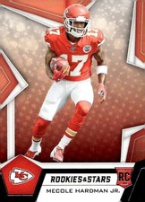 2019 Rookies & Stars Rookie Card #113 Mecole Hardman Jr. Kansas City Chiefs. rookie card picture