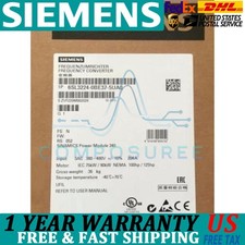 New Siemens 6SL3224-0BE37-5UA0 6SL3 224-0BE37-5UA0 1 Year Warranty Fast Shipping