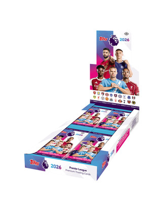 2026 TOPPS ENGLISH PREMIER LEAGUE HOBBY BOX (1 AUTO) Debut Ed EPL Soccer NEW