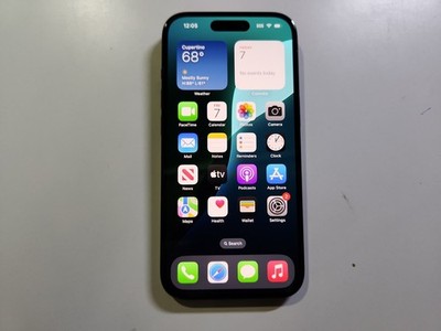Apple iPhone 15 A2846 eSIM 5G 128GB Unlocked Clean IMEI BH=100% Charged 0 Times