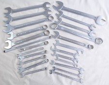 Job Lot of 24x Various types of Stahlwille Spanners Wrenches Metric, AF, BS/Whit