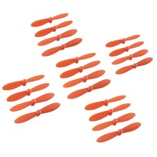 20pcs Hélices Hélices Pour Vis à Air Pour Cheerson CX 10 Mini Drone Orange