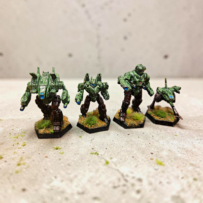 Battletech Pro Painted NorthWind Highlander Lance