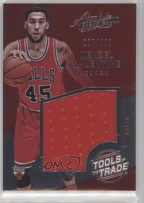 2016 Absolute Tools of the Trade Rookie Materials Jumbo Denzel Valentine #6 0t1