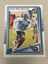 Kalel Mullings 2025 Panini Donruss Rated Rookie #378 TENNESSEE TITANS