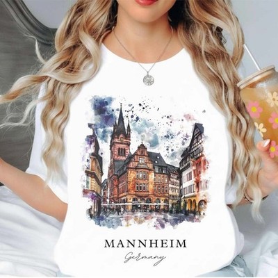 Mannheim Germany Unisex Shirt Travel Gift Germany Trip Lover Favorite Tee
