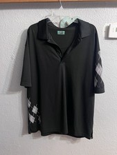 Ben Hogan Polo Shirt Mens Black Size 2XL Lot Of 2