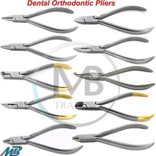Dental Orthodontic Pliers Braces Wire Bending Ligature Cutters Ortho Lab Tools