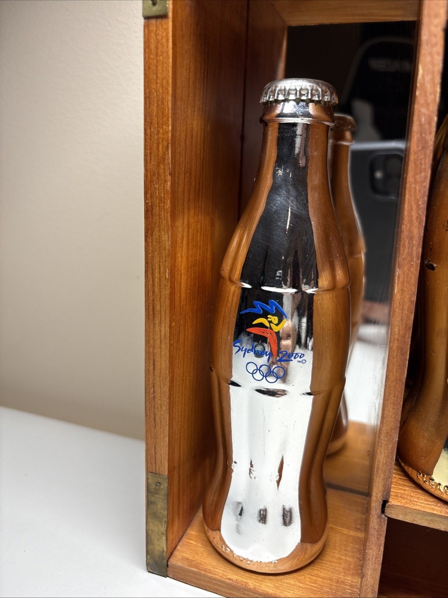 COCA-COLA SYDNEY OLYMPIC LIMITED EDITION GOLD SILVER BRONZE BOTTLE
