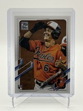 2021 Topps Ryan Mountcastle SSP Hand on Helmet RC #143 - Orioles