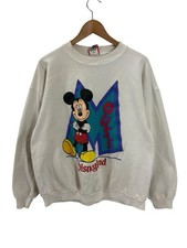 Vintage 90s Mickey Mouse Disneyland Sweatshirt Fits Adult Large