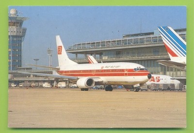 TUNIS AIR.BOEING 737-300 (F-GFUF) AM FLUGHAFEN PARIS ORLY.POSTKARTE