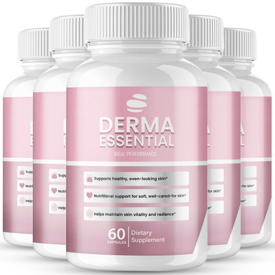 Derma Essential Capsules Premium Derma Essential for Skin Clarity (5 Pack)