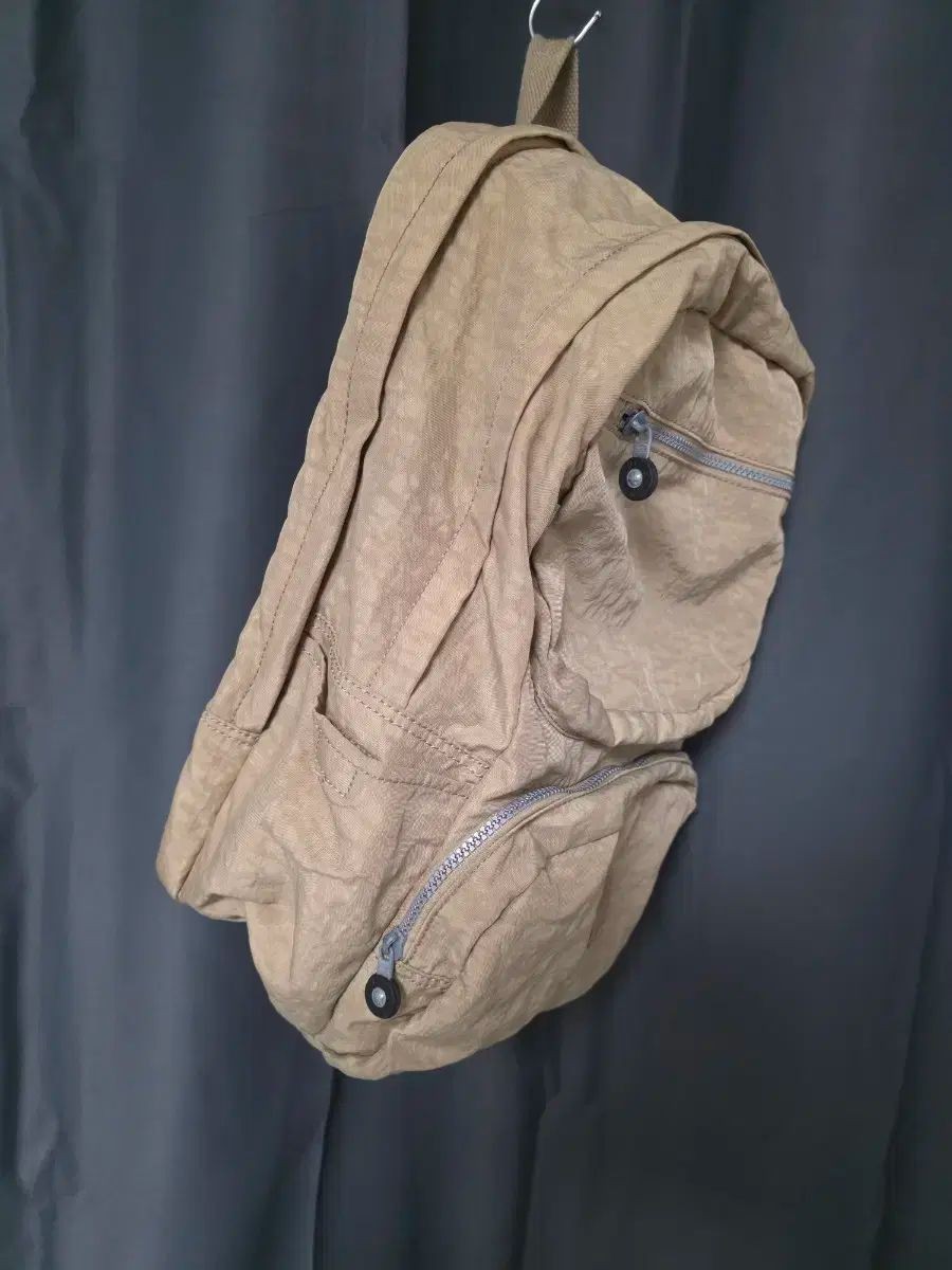 Kipling Backpack Beige Lightweight Stylish - image 4