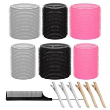 Heatless Hair Curler Set 13Pcs Rollers with Clips for Long Medium Hair DIY