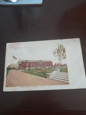 Alte PC Weltausstellung, St Louis Mo, 1904 Großbritannien Gebäude (Samuel Kuppeln) 15 Uhr