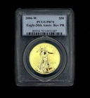 2006-W $50 Gold Eagle 20th Anniversary Reverse PCGS PR70 1 ounce