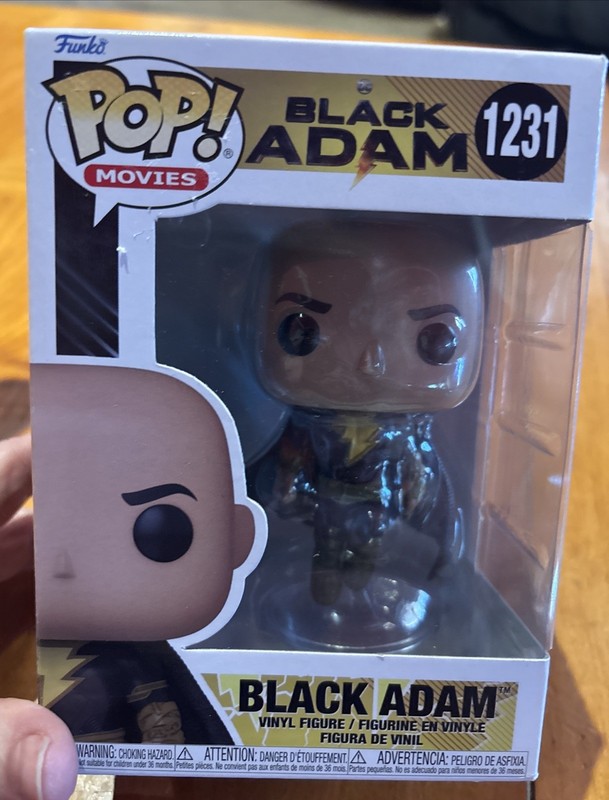 Funko Pop! Movies: Black Adam - Black Adam Flying with Cape #1231 🦇