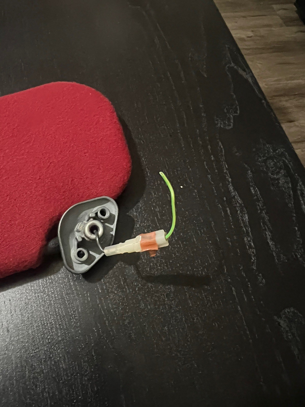 1989-1997 Ford Thunderbird Mercury Cougar Passenger Right Side Sun Visor Red OEM thumbnail 5