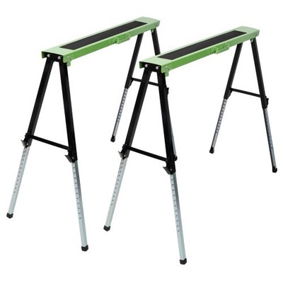 （Two-piece set）Workhorse  Foldable portable work stand with quick-opening legs