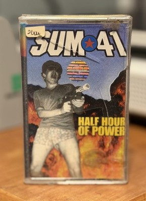 New Sum 41 Half Hour Of Power Original Indonesia Edition Cassette Sealed