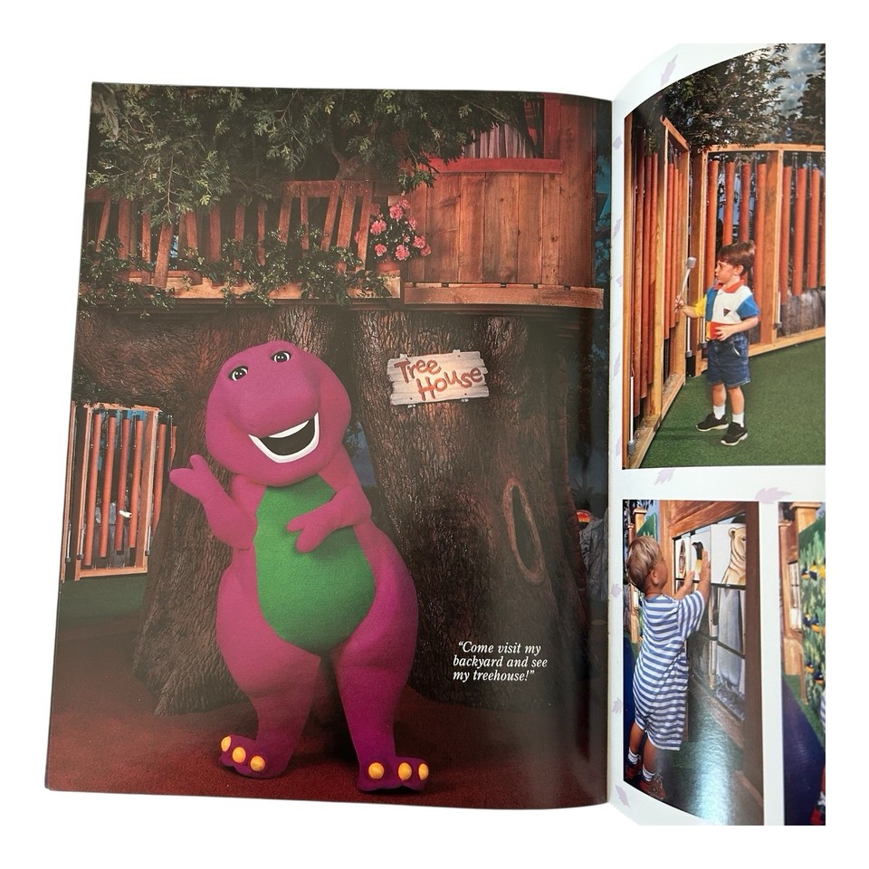 A Day In The Park With Barney Official Souvenir Book Universal Studios a-day-in-the-park-with-barney-official-souvenir-book-universal-studios