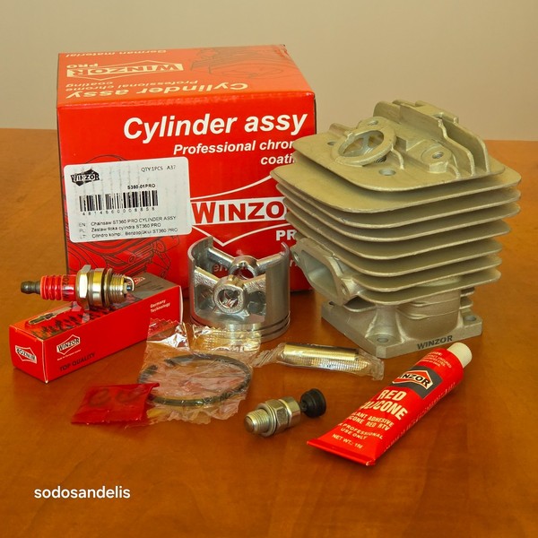 48 Mm Nikasil Zylinder Kit FüR Stihl MS360 MS360 Pro 036 036 Pro Oem...-image