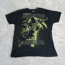 ZION Vintage Bob Marley T-Shirt: Jamaican Reggae Size L