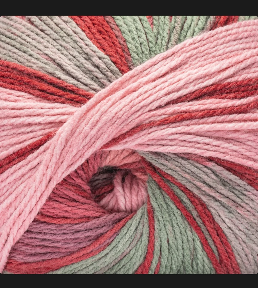 Caron Edición Especial Aniversario Pasteles Holly Jolly #6 100% Acrílico 35.3 OZs Foto 2 de 4