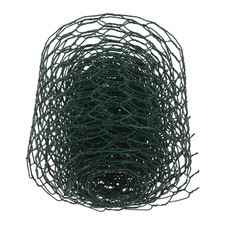  1 Roll Chicken Wire Mesh - Green Hardware Cloth Mesh Roll For Florist Garden 12.95 per metre