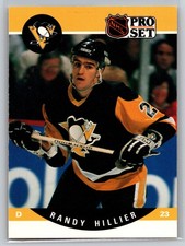 1990 Pro Set Randy Hillier #507 Pittsburgh Penguins NHL Hockey Defenseman