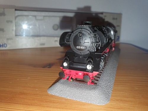 50013 PIKO H0 BR 03 105 DR Dampflok vom Bw Stendal TOP m. Schnittstelle OVP  | Condition: Gebraucht