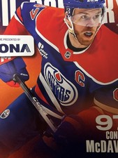 Connor McDavid Oil Country program Apr 16 2026 vs Vancouver Canucks