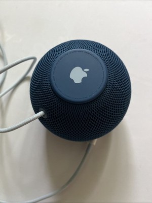 Apple HomePod Mini A2374 Smart Home Speaker - Blue - TESTED WORKING 